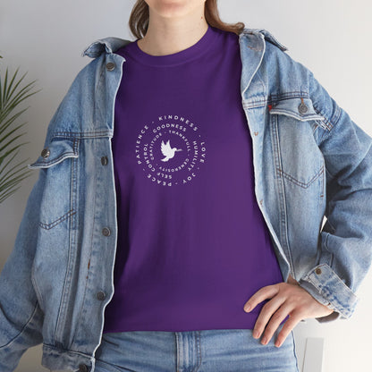 Peace Dove Circle Graphic Tee — "Be Kind To One Another"