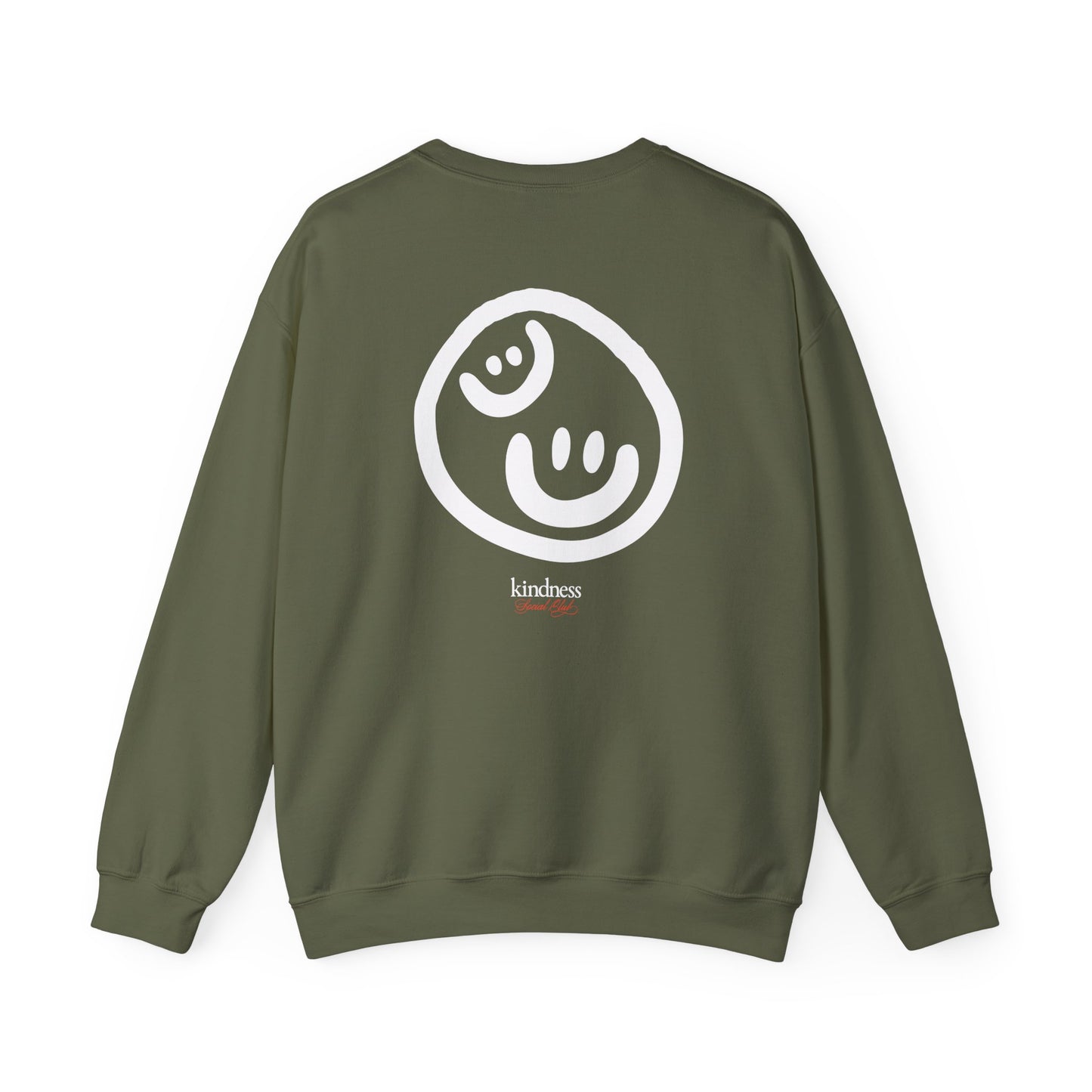 Kindness Social Club Classic Adult Crew Sweatshirt (KSC Rich) - By: Favio Moreno