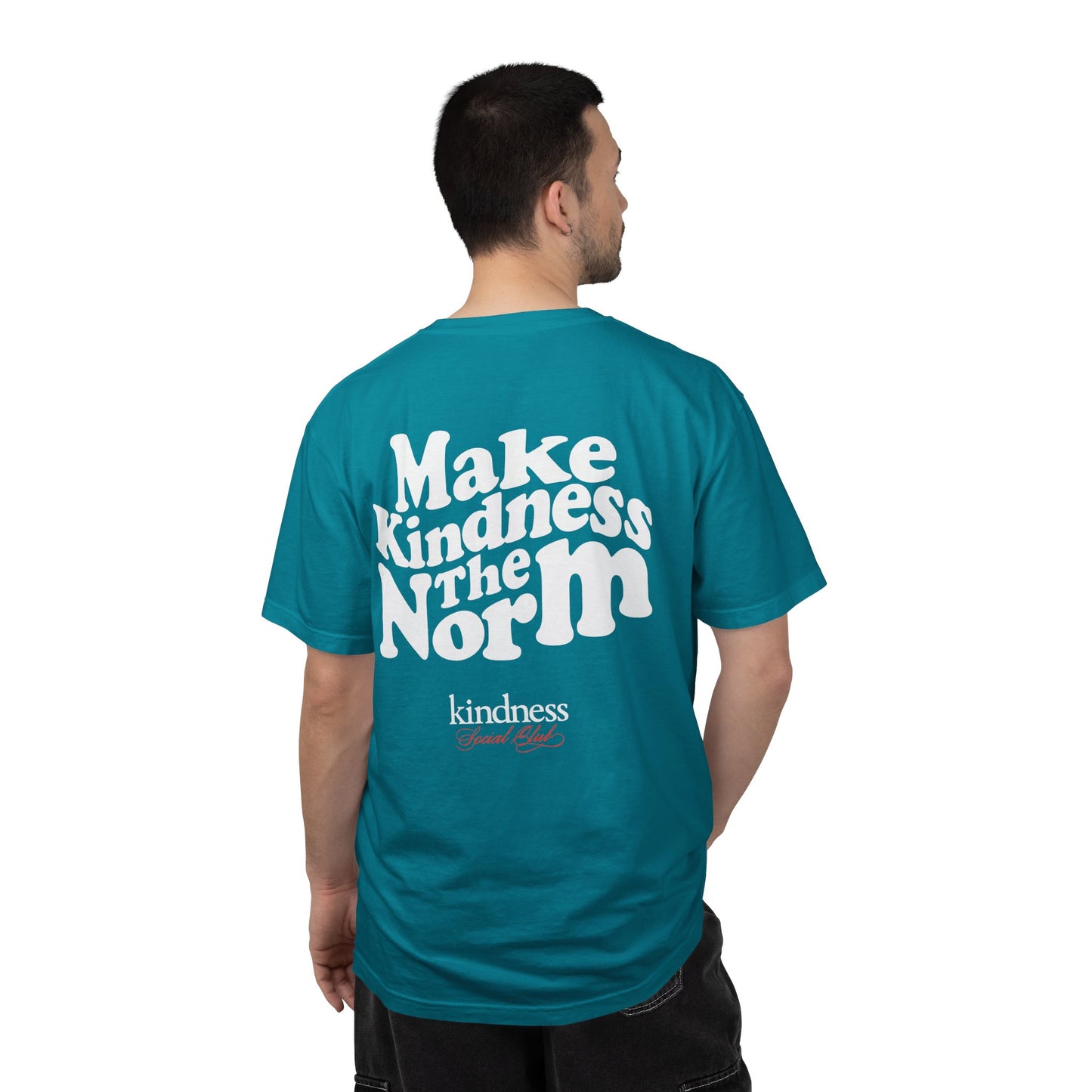 Make Kindness the Norm (Wavy) Unisex T-Shirt - By: Favio Moreno (KSC Rich)