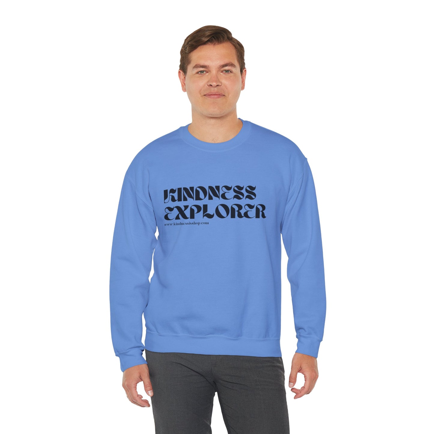 Kindness Explorer Crewneck Adult Sweatshirt