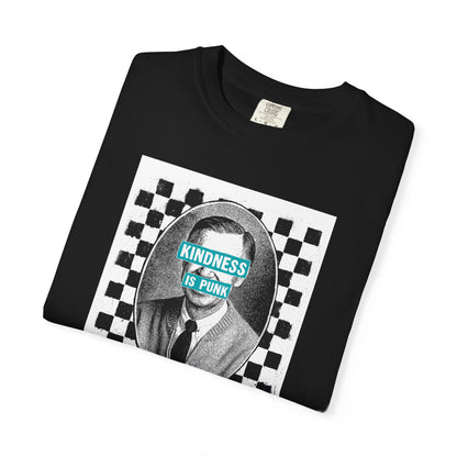 Unlikely Rebel Checkered Edition Unisex T-shirt (Blue)
