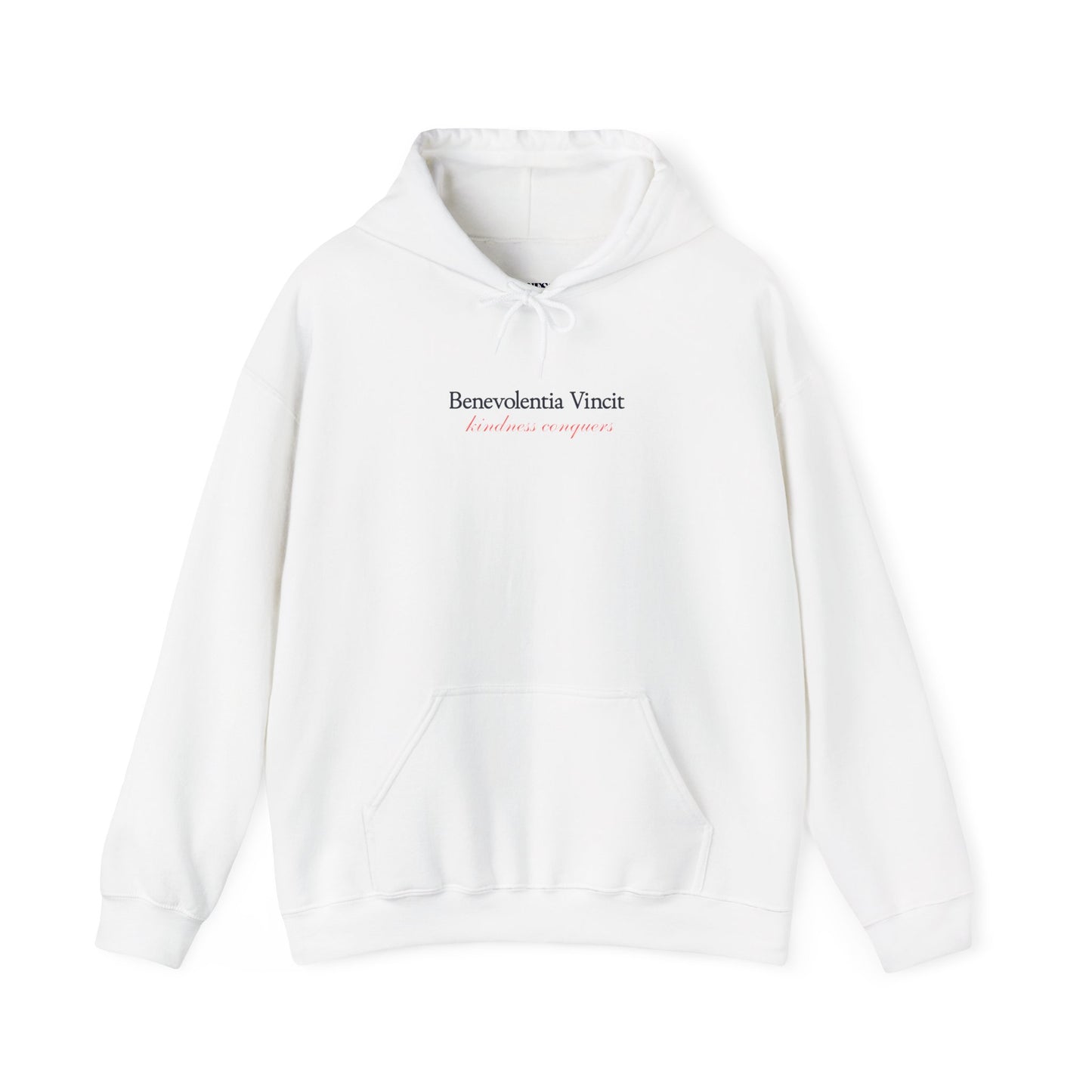 Kindness Conquers Unisex Adult Hoodie - By: Favio Moreno (KSC Light)