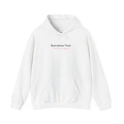 Kindness Conquers Unisex Adult Hoodie - By: Favio Moreno (KSC Light)