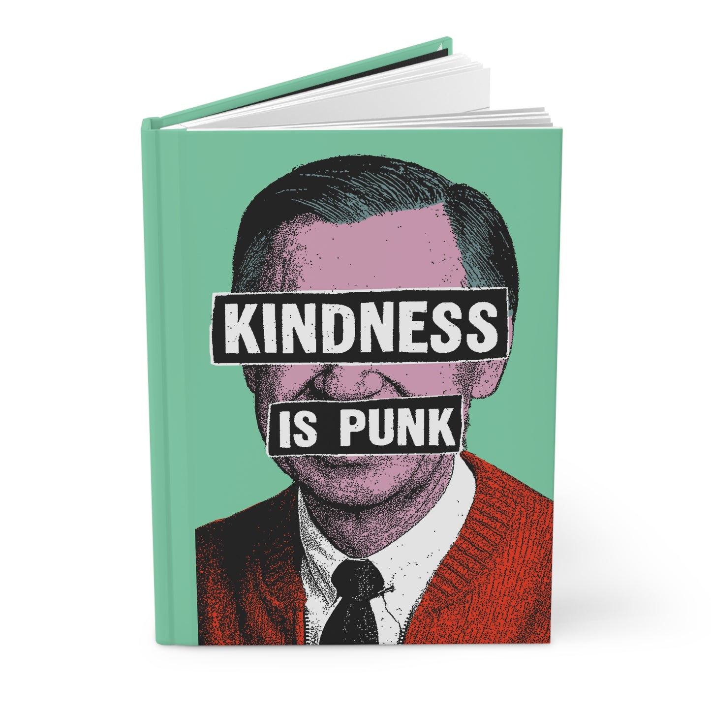 Unlikely Rebel Pop Art Edition Hardcover Journal - Green