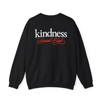Kindness Conquers Unisex Crew Sweatshirt By: Favio Moreno (KSC Rich)