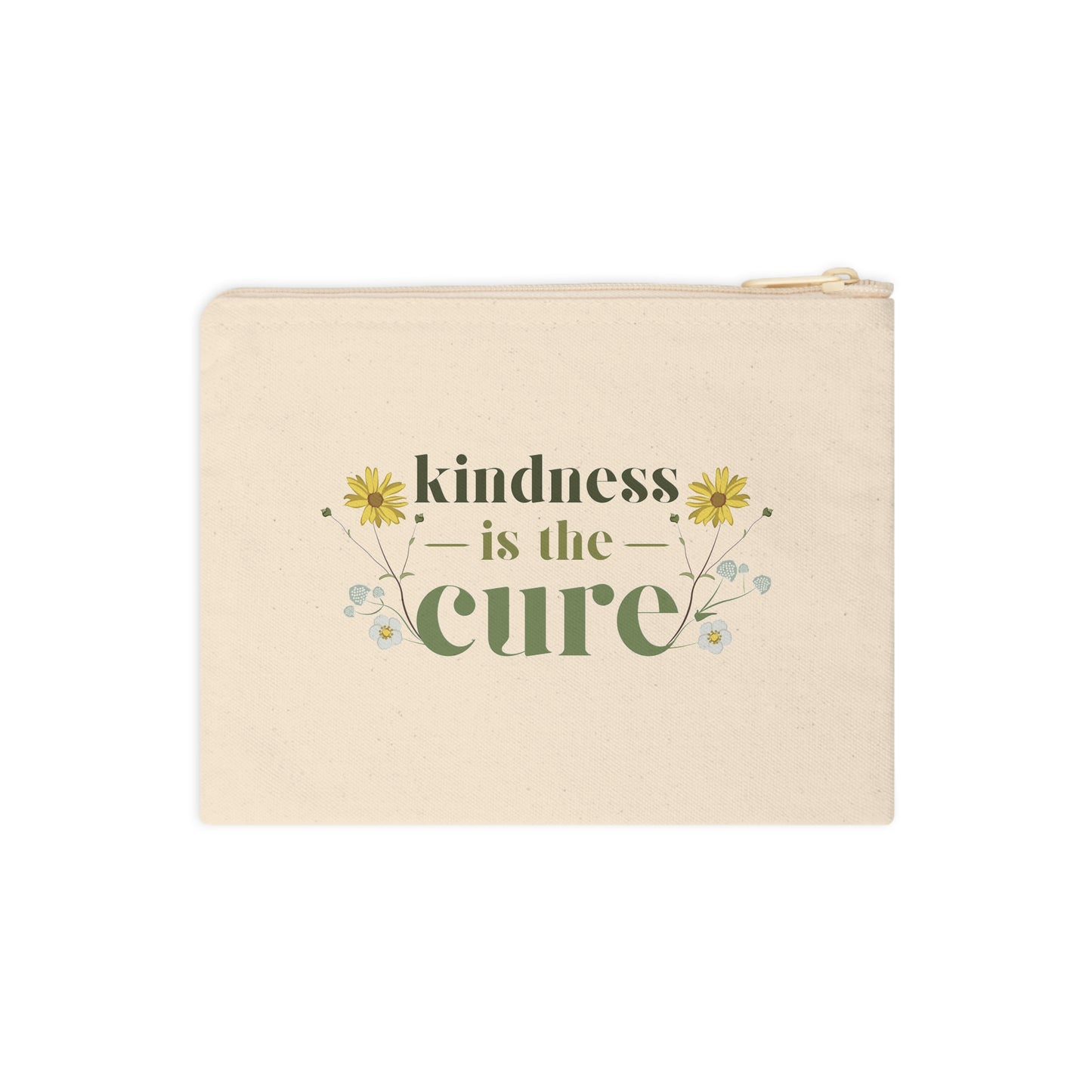 The Cure By: AMR -  Canvas Zipper Accessory Bag