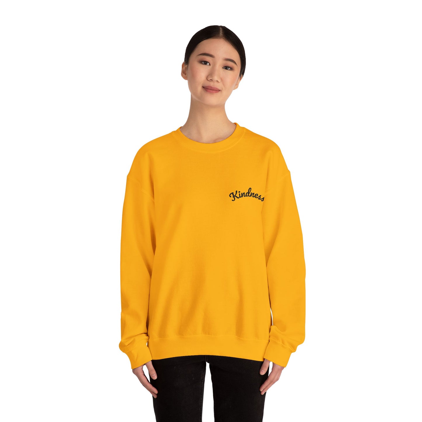 Kindness Embroidered Sweatshirt