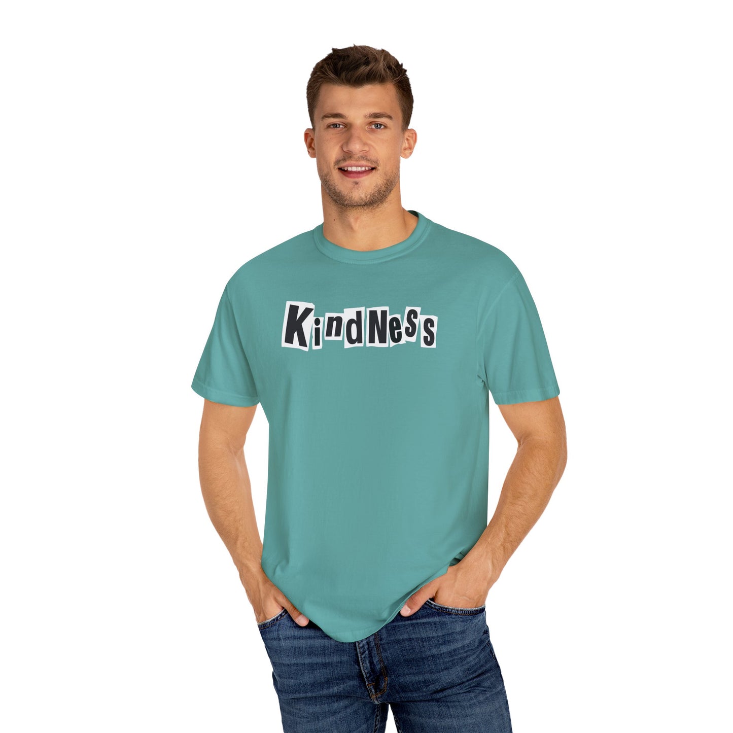 Block by Block Kindness T-Shirt by Favio Moreno