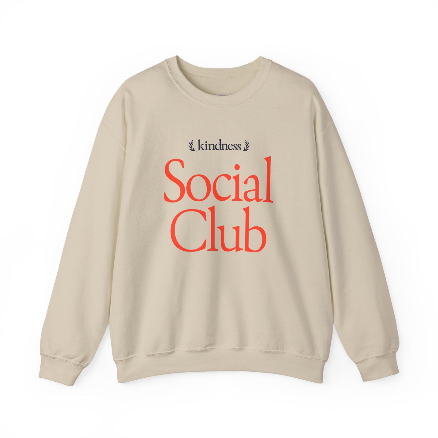 Kindness Social Club – By: Favio Moreno - Varsity Unisex Crew Sweatshirt (KSC Light)
