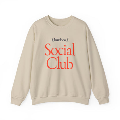 Kindness Social Club – By: Favio Moreno - Varsity Unisex Crew Sweatshirt (KSC Light)