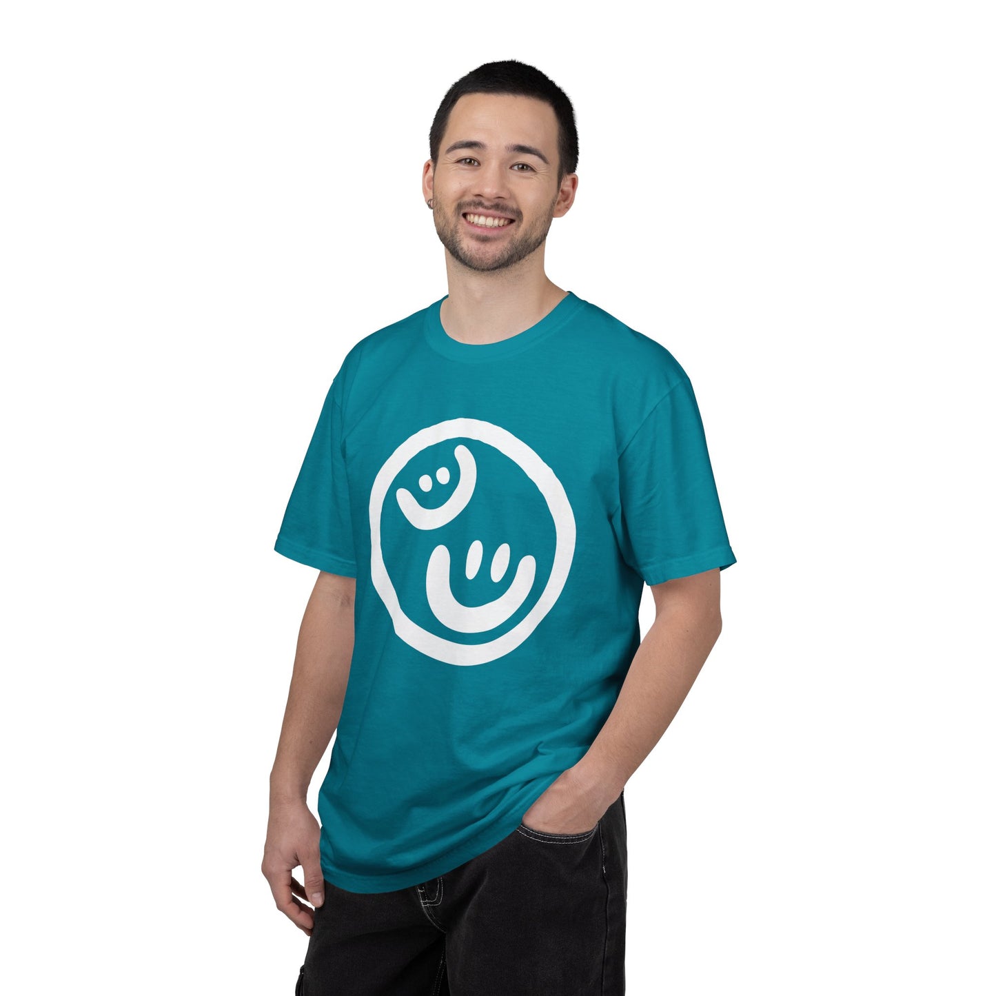 Love Your Neighbor - By: Favio Moreno - Unisex T-Shirt (KSC, Reg, Rich)