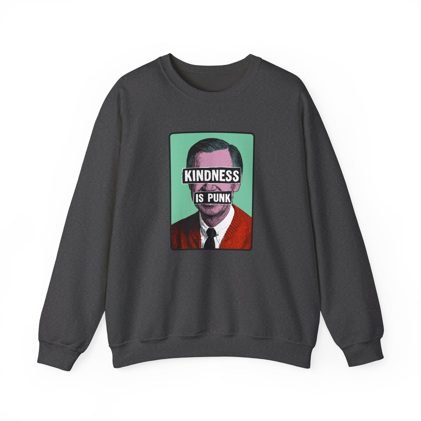 Unlikely Rebel Pop Art Edition Unisex Crew Sweatshirt (Green)