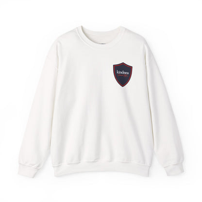 Make Kindness The Norm Unisex Crew Sweatshirt (Reg KSC Light) - By: Favio Moreno