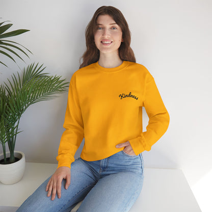 Kindness Embroidered Sweatshirt