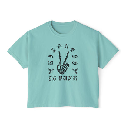 Gothic Dove Kindness -  Women's Boxy Tee by Favio Moreno