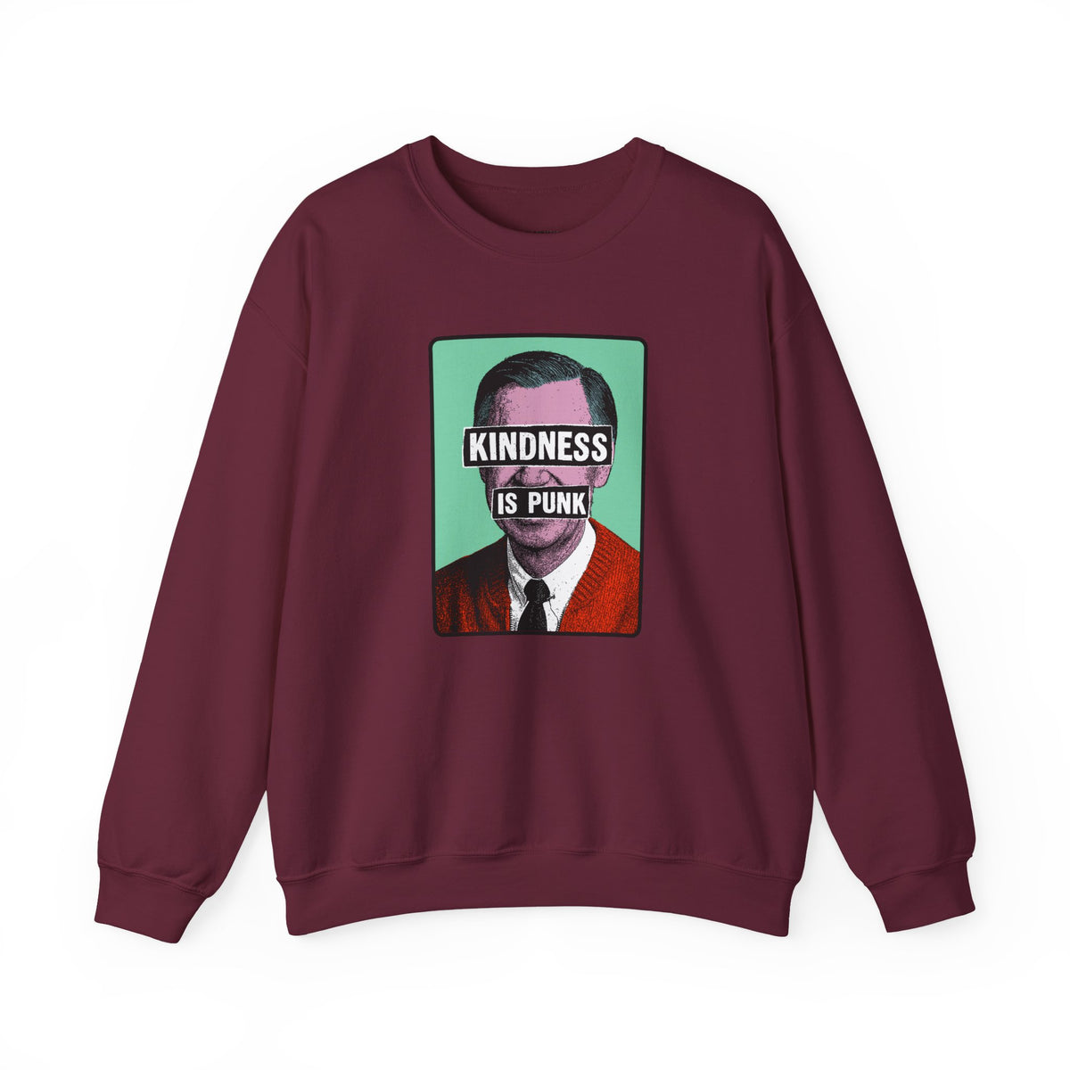 Unlikely Rebel Pop Art Edition Unisex Crew Sweatshirt (Green)