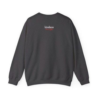 Kindness Social Club - By: Favio Moreno – Varsity Unisex Crew Sweatshirt (KSC Rich)