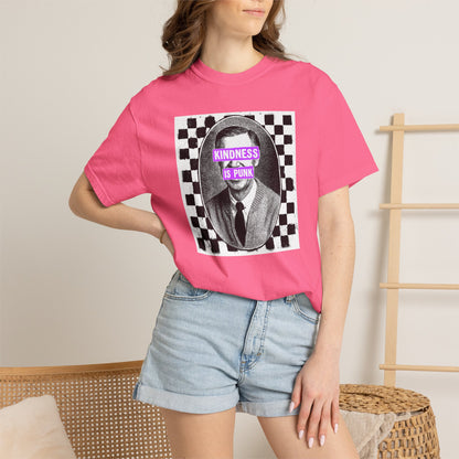 Unlikely Rebel Checkered Edition Unisex T-shirt (Violet)