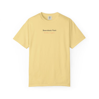 Kindness Conquers By: Favio Moreno Unisex T-Shirt (KSC Light)