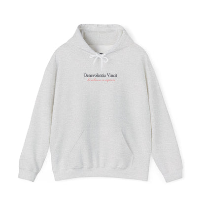 Kindness Conquers Unisex Adult Hoodie - By: Favio Moreno (KSC Light)