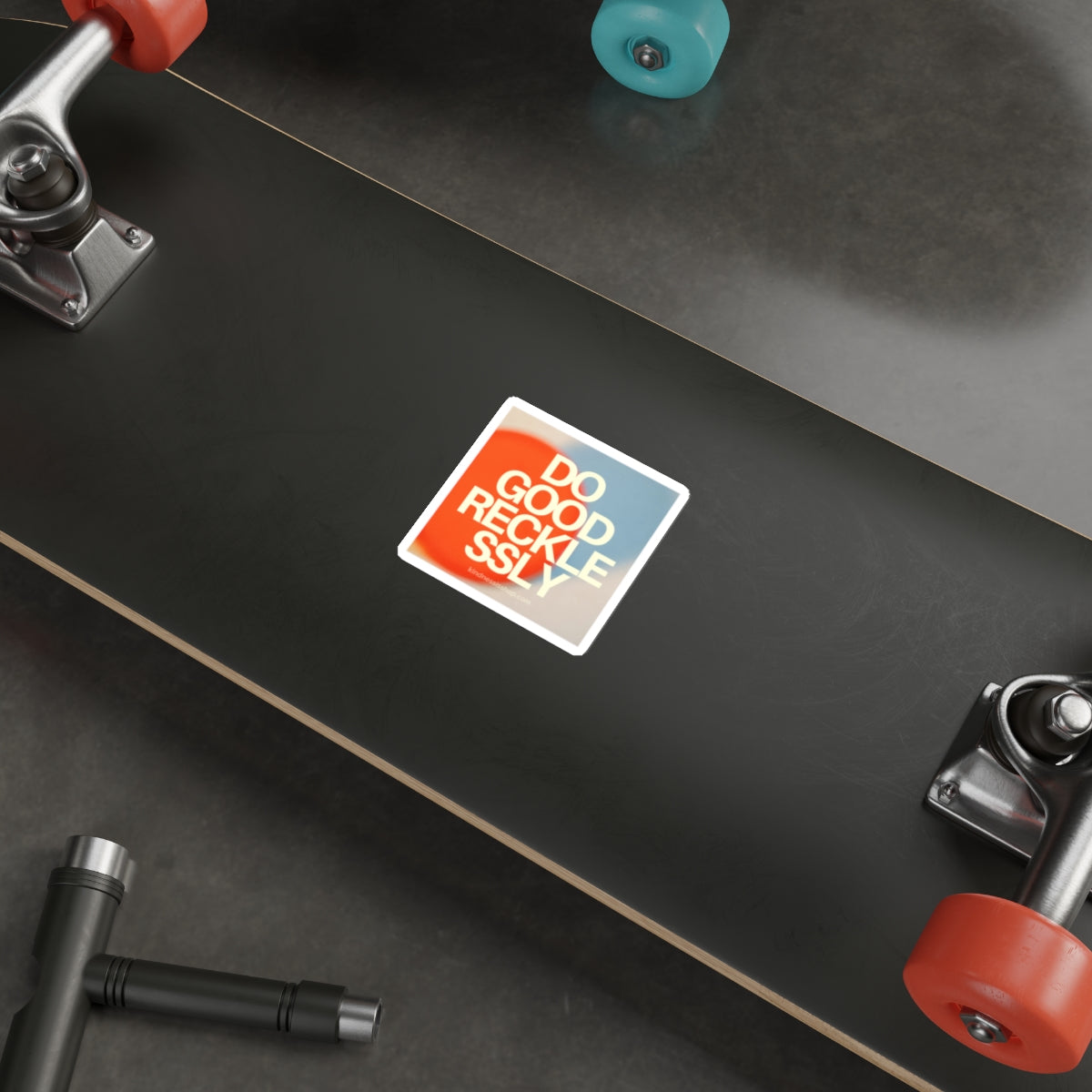 Do Good Recklessly Sticker - Die-Cut