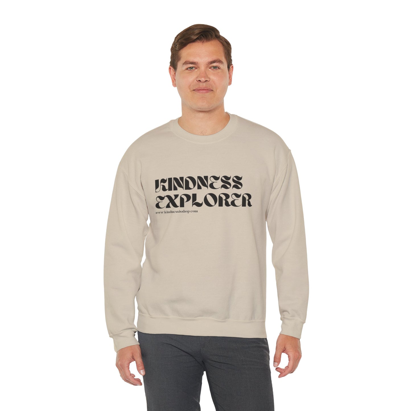 Kindness Explorer Crewneck Adult Sweatshirt