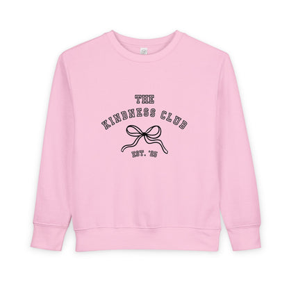 Kindness Club Toddler Sweatshirt