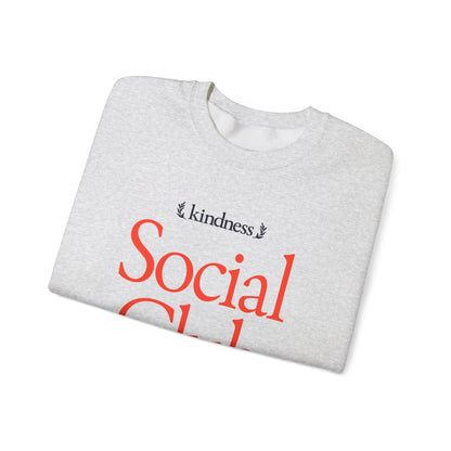 Kindness Social Club – By: Favio Moreno - Varsity Unisex Crew Sweatshirt (KSC Light)