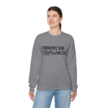 Kindness Explorer Crewneck Adult Sweatshirt