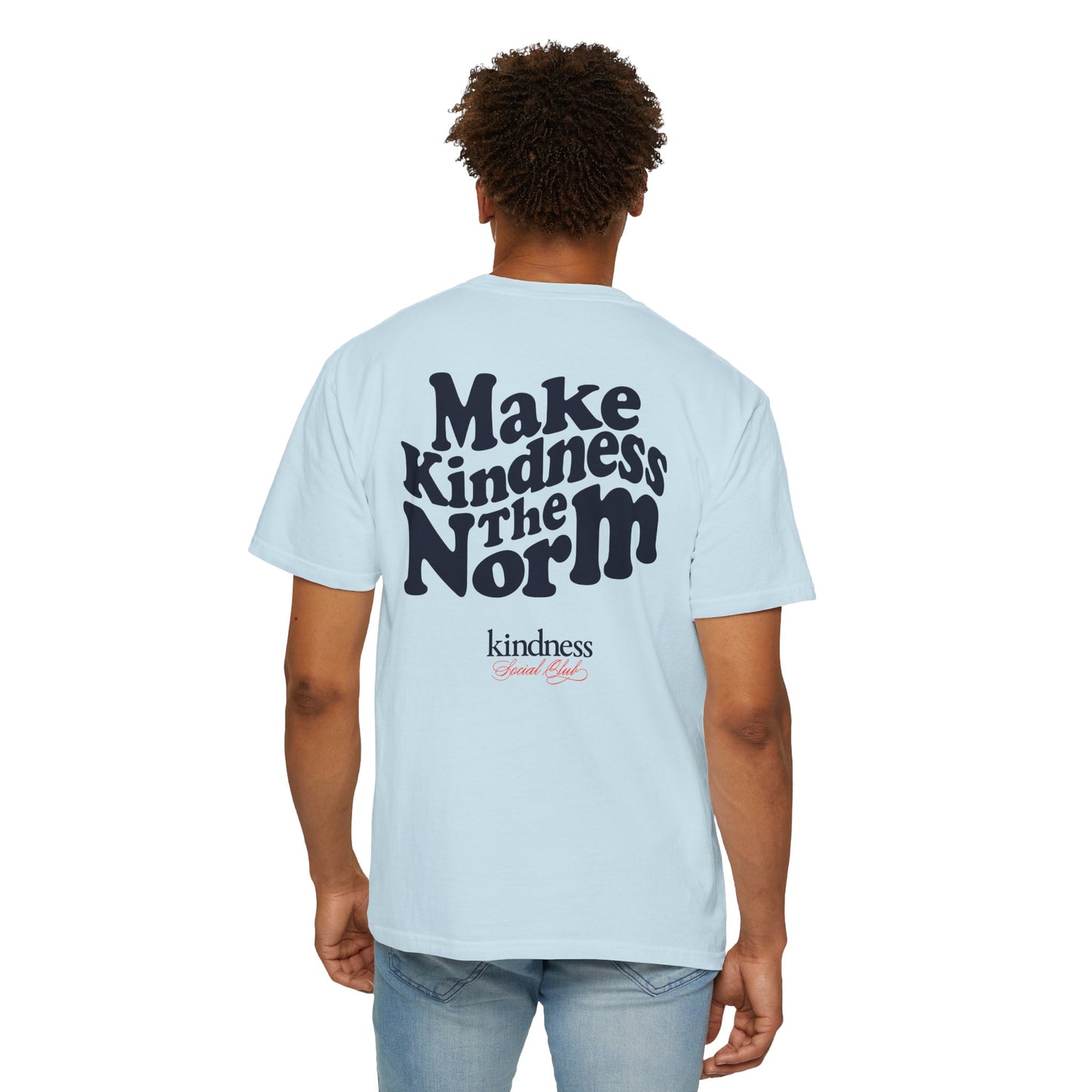 Make Kindness the Norm (Wavy) Unisex T-Shirt - By: Favio Moreno (KSC Light)