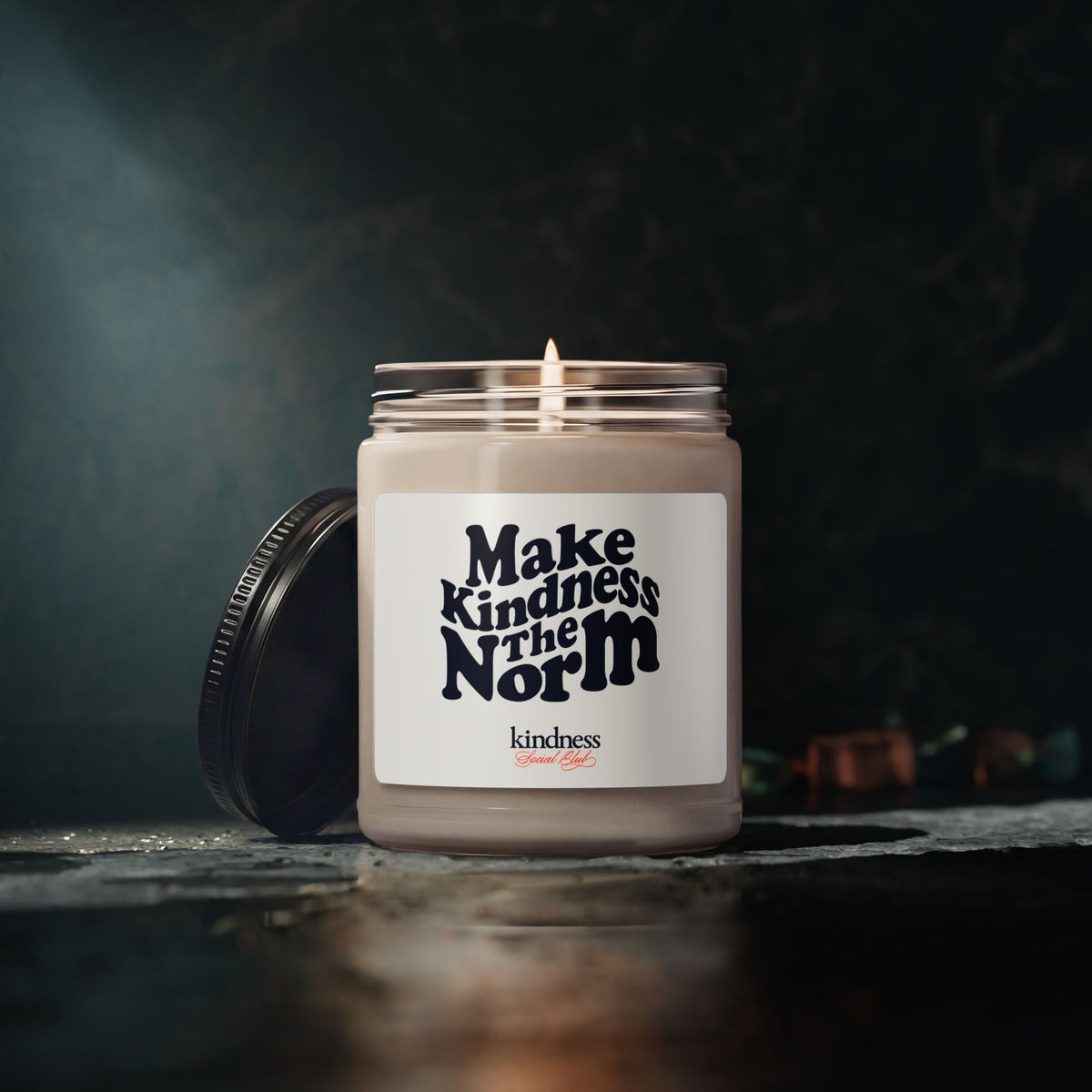 Make Kindness the Norm - Scented Soy Candle - Kindness Social Club