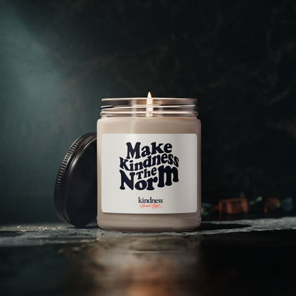 Make Kindness the Norm - Scented Soy Candle - Kindness Social Club