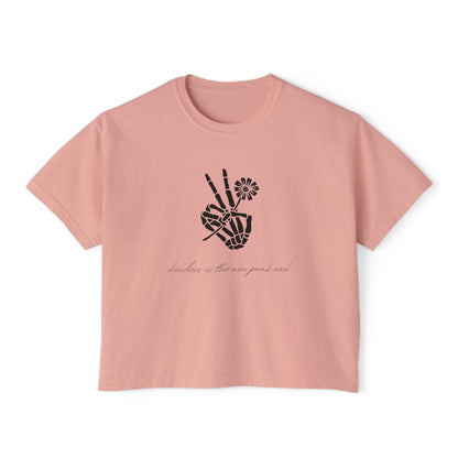 Peaceful Warrior -  Women's Boxy Tee