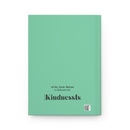 Unlikely Rebel Pop Art Edition Hardcover Journal - Green