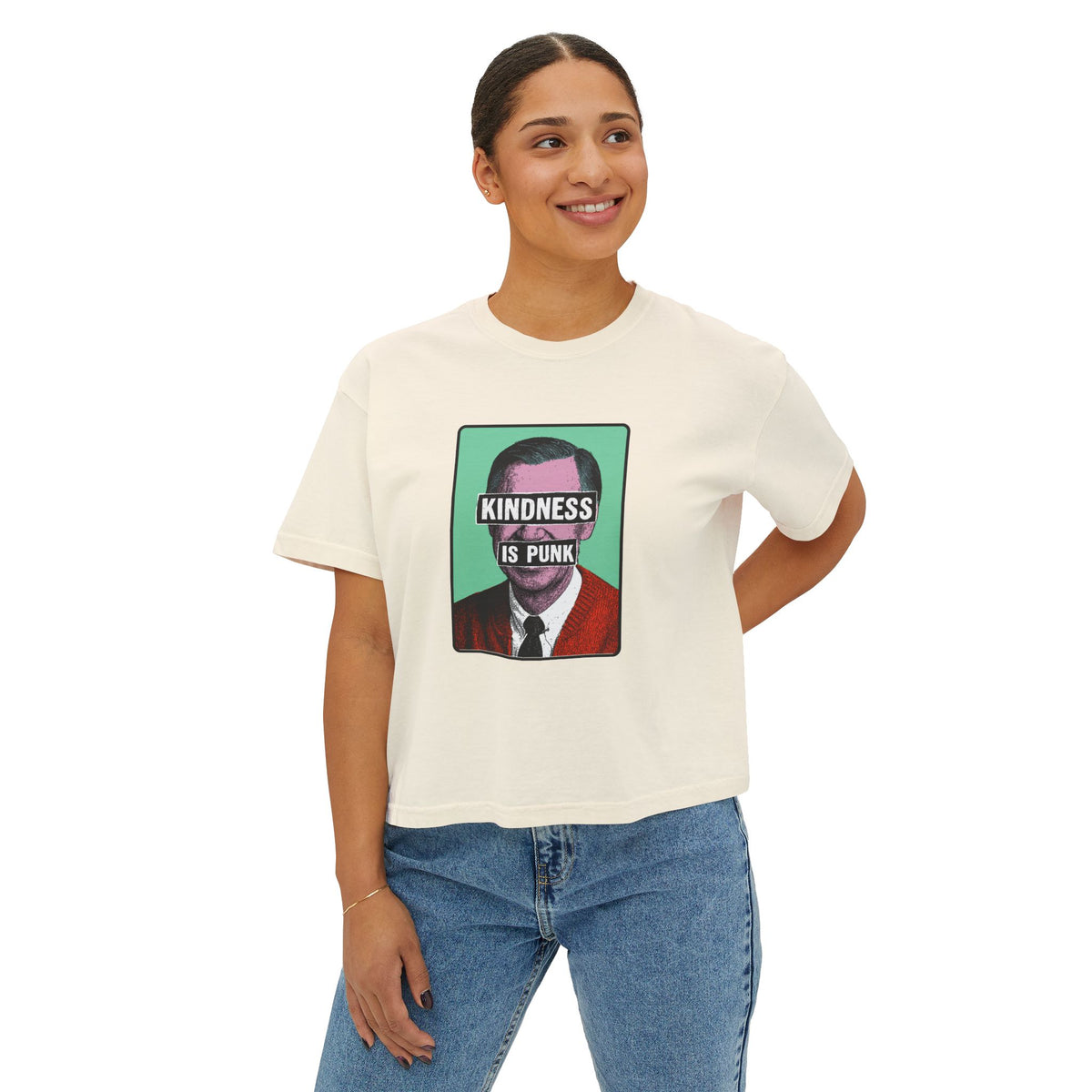 Unlikely Rebel Pop Art Edition Women's Boxy Tee (R)