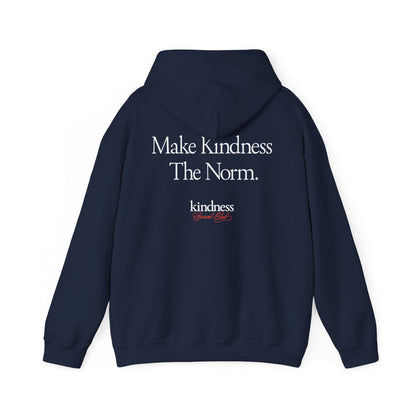 Make Kindness The Norm Unisex Adult Hoodie (Reg KSC Rich) By: Favio Moreno