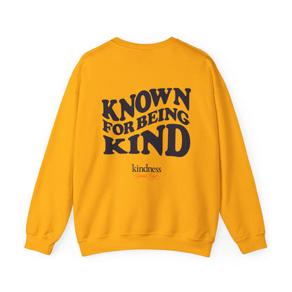 Known For Being Kind Unisex Crew Sweatshirt (KSC Light) - By: Favio Moreno