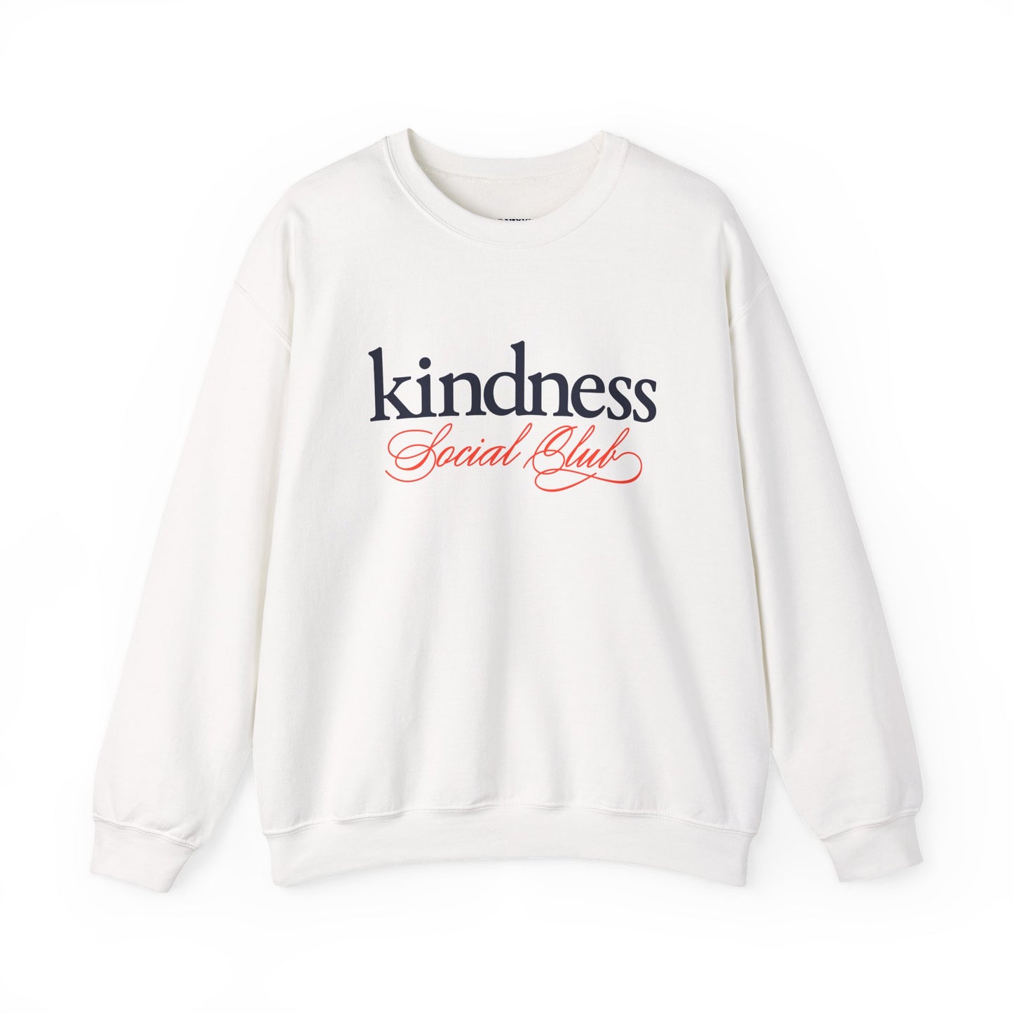 Kindness Social Club Classic Adult Crew Sweatshirt (KSC Light) - By: Favio Moreno