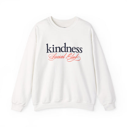 Kindness Social Club Classic Adult Crew Sweatshirt (KSC Light) - By: Favio Moreno