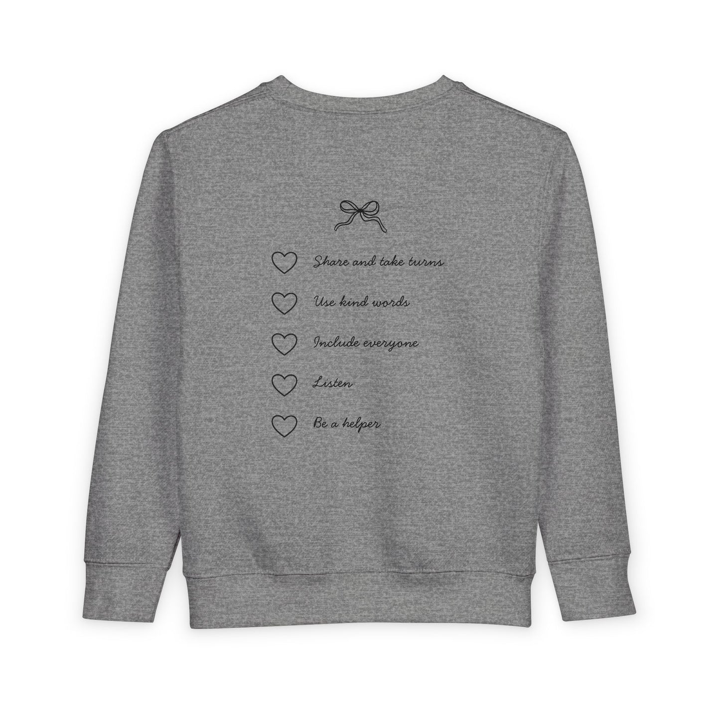 Kindness Club Toddler Sweatshirt