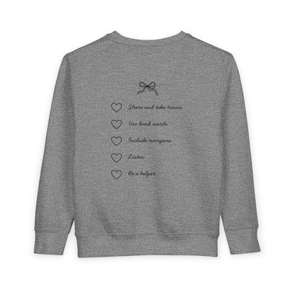 Kindness Club Toddler Sweatshirt