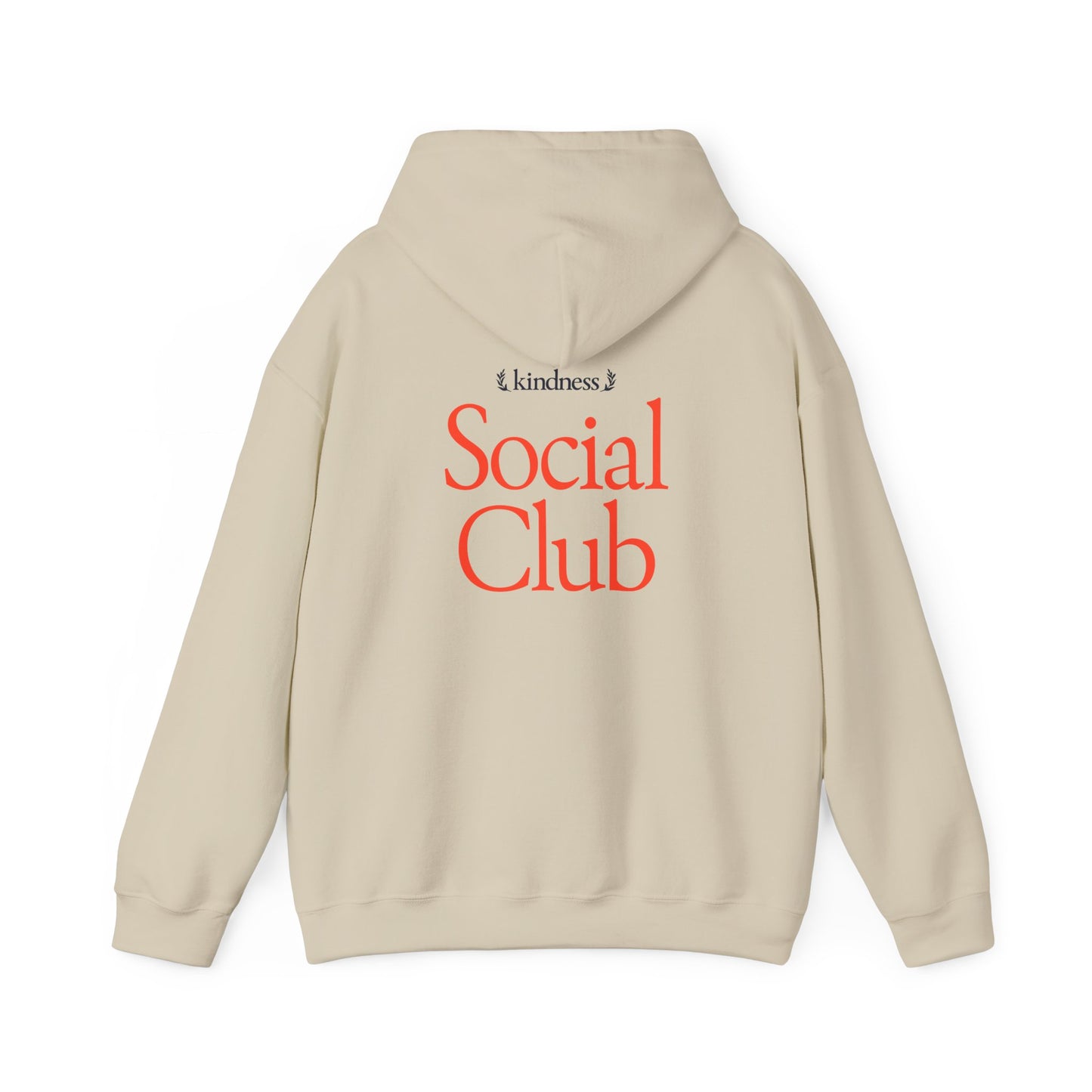 Kindness Social Club – Varsity Unisex Adult Hoodie (KSC Light)