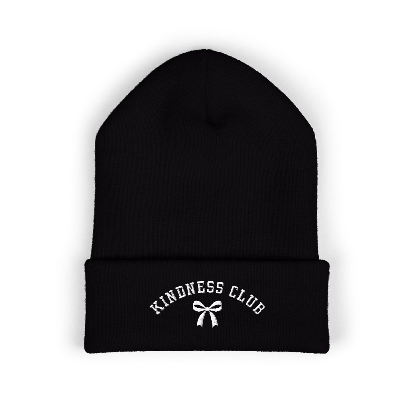 Kindness Club Varsity Embroidered Beanie