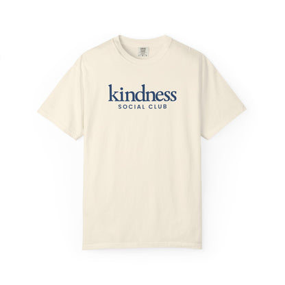 Kindness Social Club T-Shirt — "Stay Kind" Heart & Dog Graphic Tee