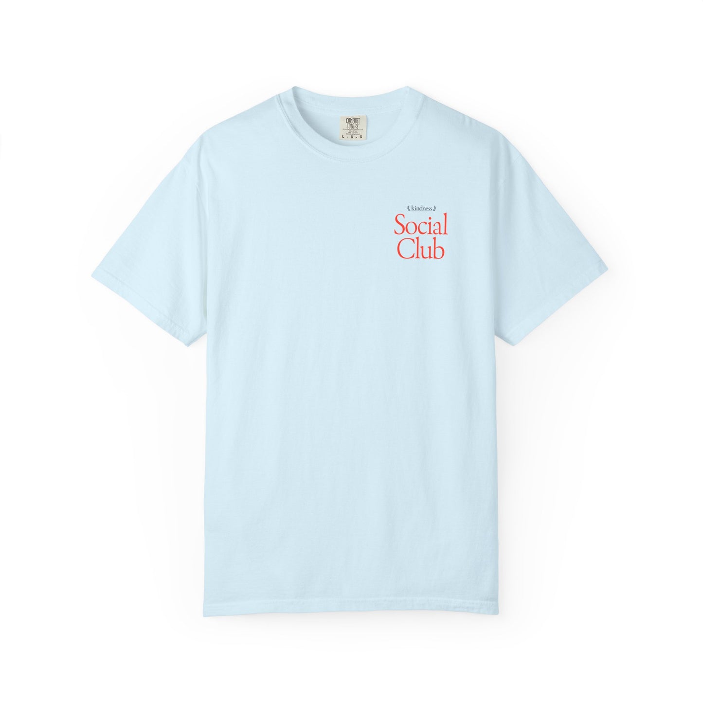 Kindness Social Club – By: Favio Moreno - Varsity Unisex T-Shirt (KSC Light)