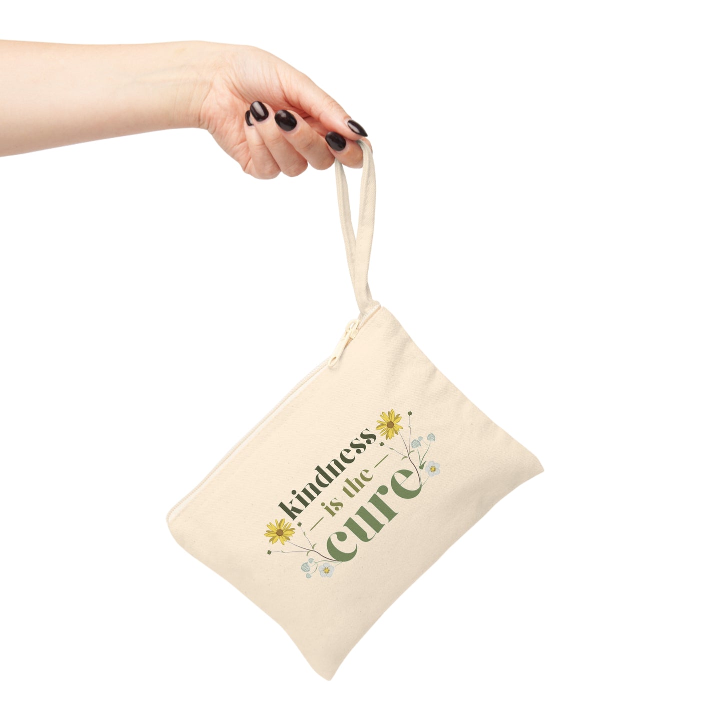 The Cure By: AMR -  Canvas Zipper Accessory Bag