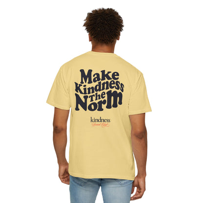 Make Kindness the Norm (Wavy) Unisex T-Shirt - By: Favio Moreno (KSC Light)