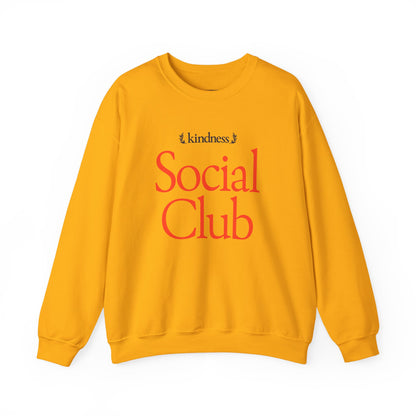 Kindness Social Club – By: Favio Moreno - Varsity Unisex Crew Sweatshirt (KSC Light)