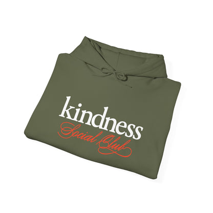 Kindness Social Club Classic Hoodie - By: Favio Moreno - (KSC, Rich)