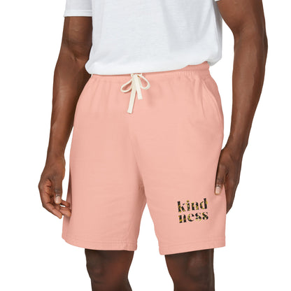 Kindness Fleece Sweat Shorts — Lightweight Garment-Dyed Lounge Shorts